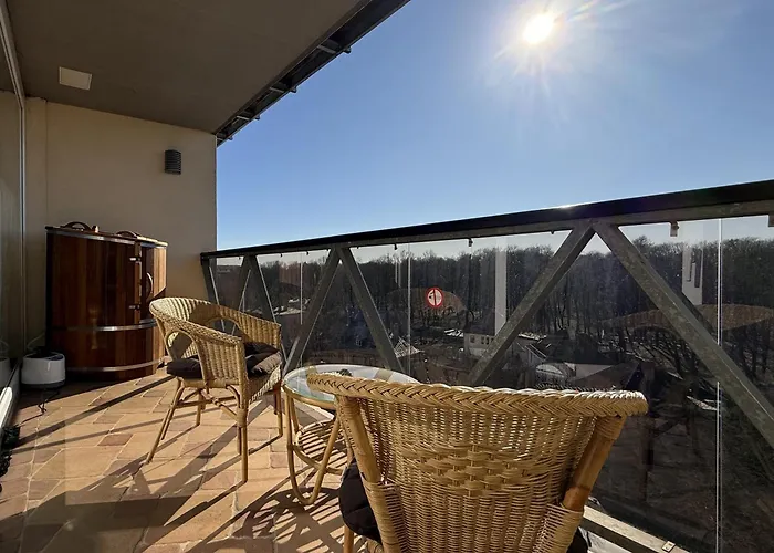 Sky-High Sauna Retreat Penthouse With City Views