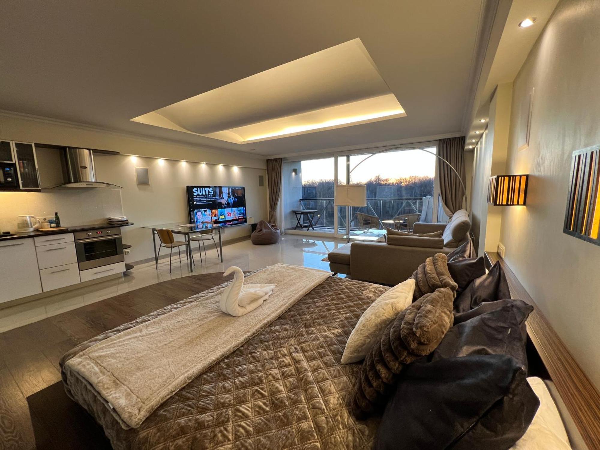 Sky-high Sauna Retreat Penthouse With Views * Riga
